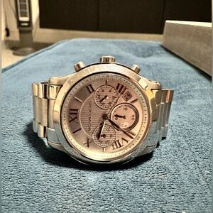 Women's Bradshaw Silver-Tone Stainless Steel Bracelet Watch 36mm